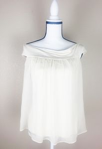 Bebe Silk top size large